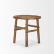 Mercana Rosie Large Brown Wood End Table
