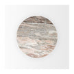 Mercana Allyson Pink Marble Top Dining Table