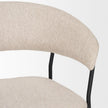 Mercana Carolyn Dining Chair Matte Black Metal
