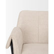 Mercana Brently Dining Chair Matte Black Metal Legs