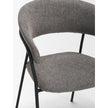 Mercana Carolyn Dining Chair Matte Black Metal