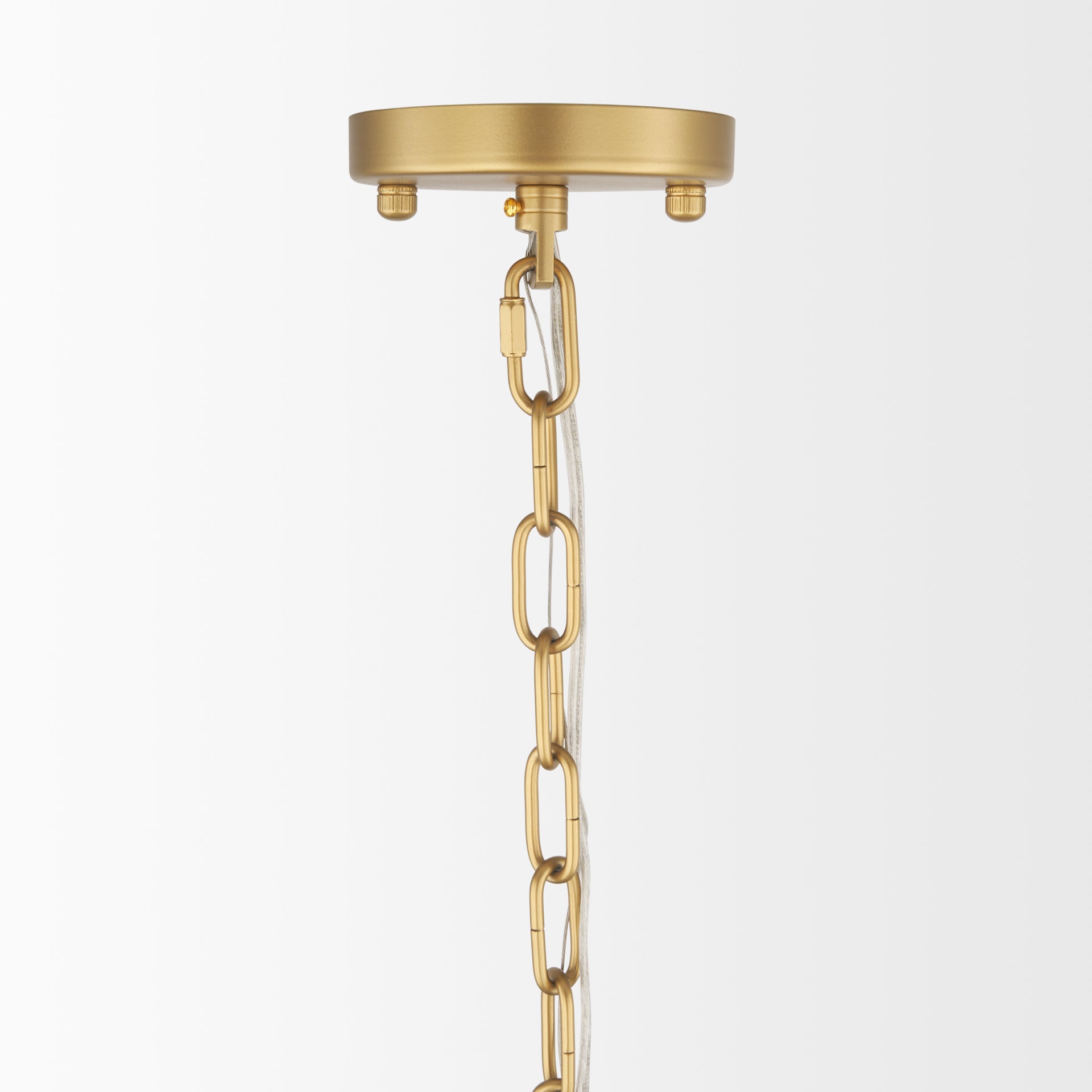 Mercana Barbara Metal w/ Frosted Glass Globes Chandelier