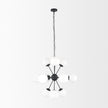 Mercana Barbara Metal w/ Frosted Glass Globes Chandelier