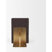 Mercana Hope Gold Metal Bookends