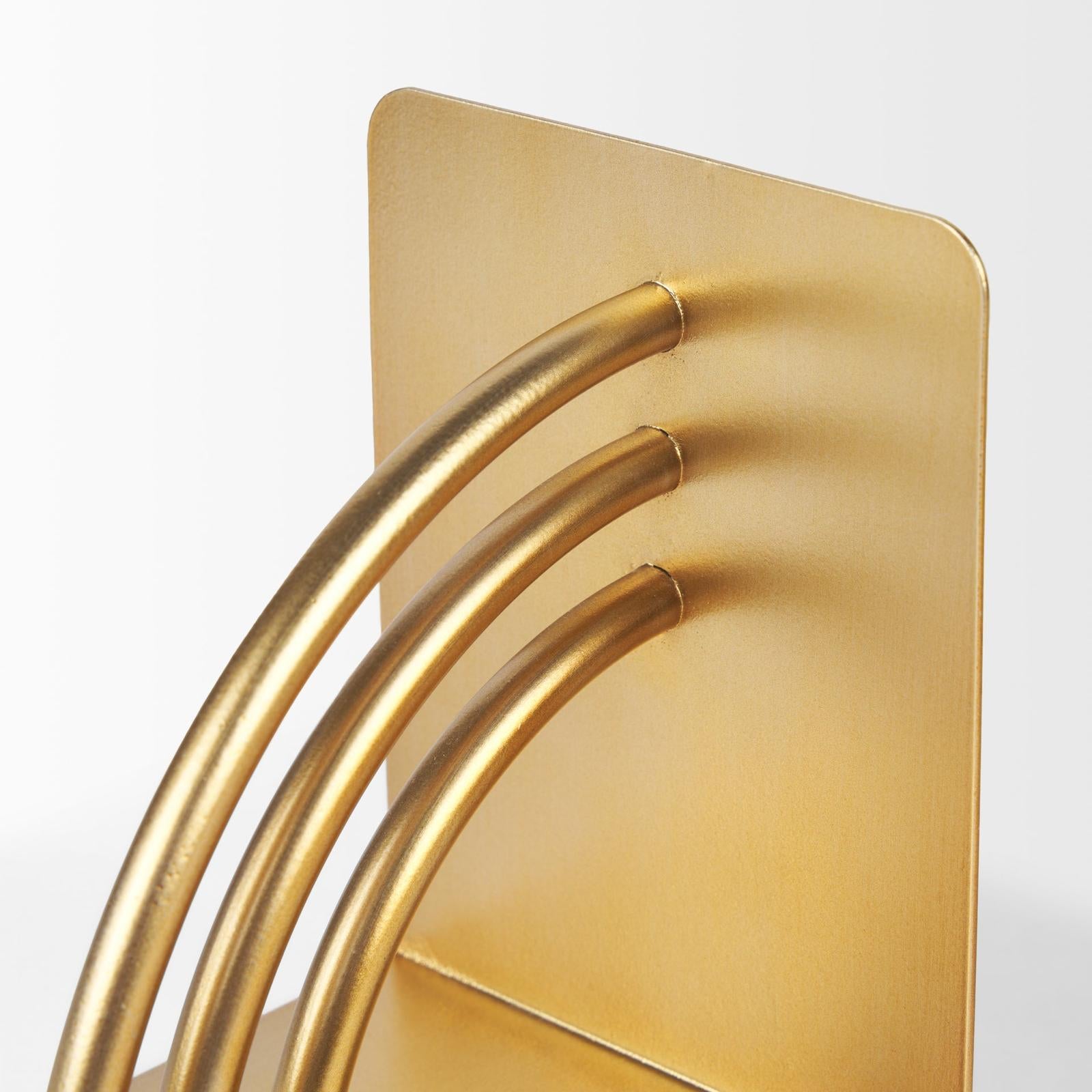 Mercana Hope Gold Metal Bookends