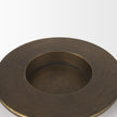 Mercana Vivian Gold Metal and Glass Hurricane Candle Holder - Set of 2 Clearance