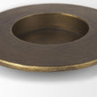 Mercana Vivian Gold Metal and Glass Hurricane Candle Holder - Set of 2 Clearance