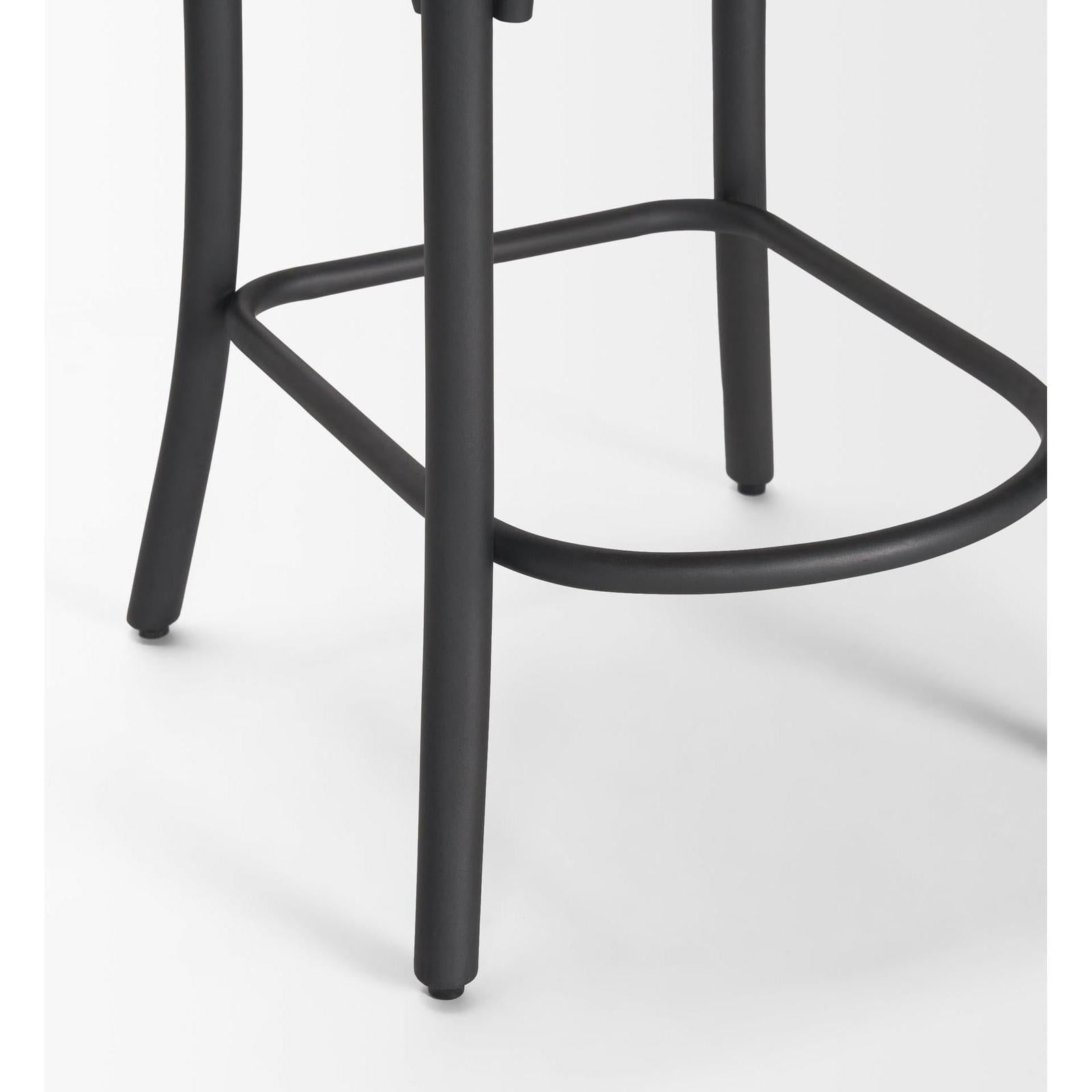Mercana Etienne Light Brown Wood w/ Iron Metal Counter Stool Clearance
