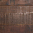 Mercana Wilton Brown Wood w/ 12 Black Metal Drawers Coffee Table Clearance