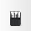 Mercana Verna Matte Black Wire Cage Metal Planters-Set of 2 Clearance