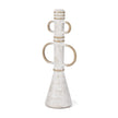 Mercana Ziva Distressed White Metal Sculptural Object