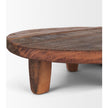 Mercana Iza Medium Brown Wooden Riser - Set of 2