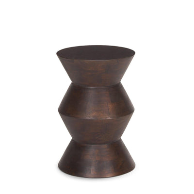 Mercana Odessa Dark Brown Wood Accent Table