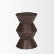 Mercana Odessa Dark Brown Wood Accent Table