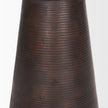 Mercana Novell Dark Brown Wood Pedestal Accent Table