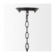 Mercana Gabriel Large Matte Black Chandelier Clearance