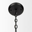 Mercana Gabriel Large Matte Black Chandelier Clearance