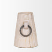 Mercana Monique Light Brown w/ Handles Wood Pot