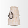 Mercana Monique Light Brown w/ Handles Wood Pot