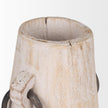 Mercana Monique Light Brown w/ Handles Wood Pot