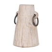 Mercana Monique Light Brown w/ Handles Wood Pot