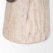 Mercana Monique Light Brown w/ Handles Wood Pot
