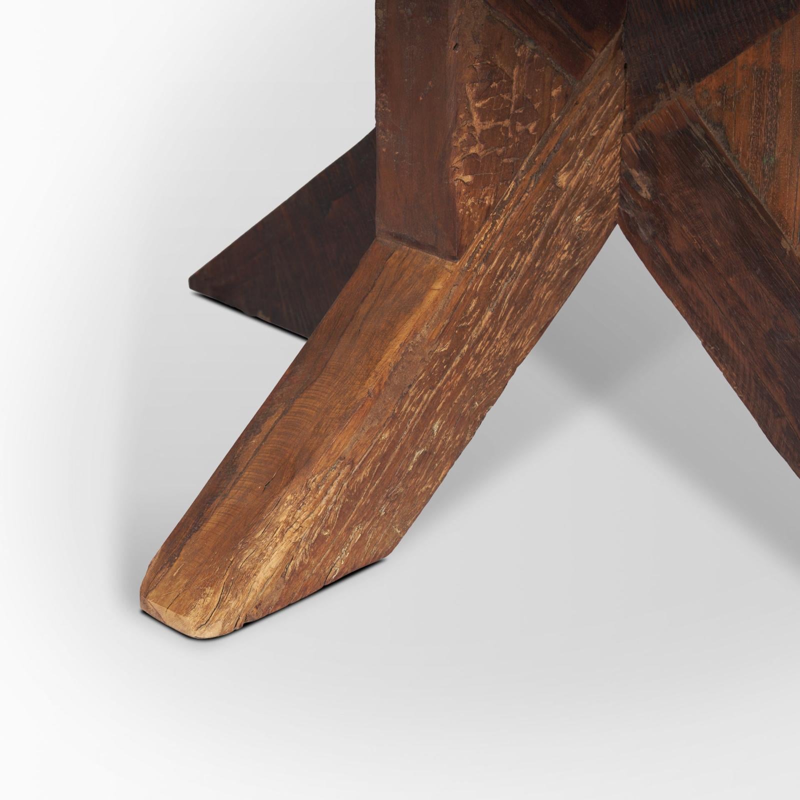 Mercana Heidi Reclaimed Brown Wooden Coffee Table