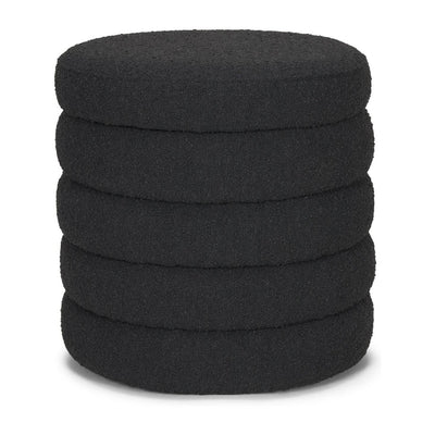 Mercana Elise Boucle Upholstered Storage Ottoman