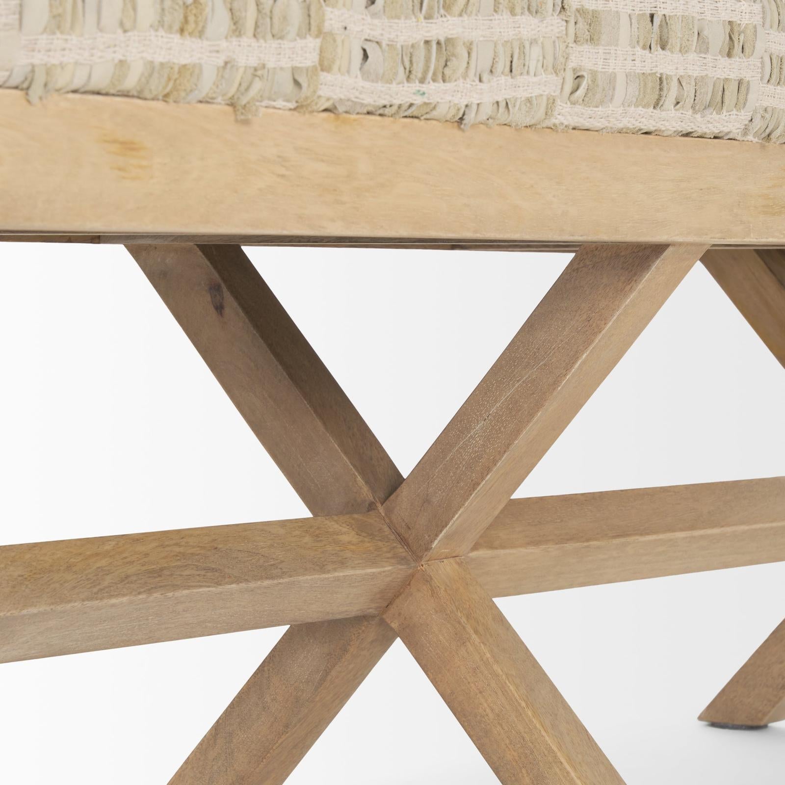 Mercana Solis Brown Base Accent Bench