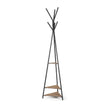 Mercana Everett Matte Black Metal Coat Rack