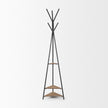 Mercana Everett Matte Black Metal Coat Rack