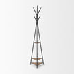 Mercana Everett Matte Black Metal Coat Rack