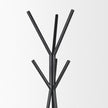 Mercana Everett Matte Black Metal Coat Rack