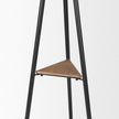 Mercana Everett Matte Black Metal Coat Rack
