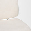 Mercana Nora Matte Black Metal Legs Accent Chair Clearance