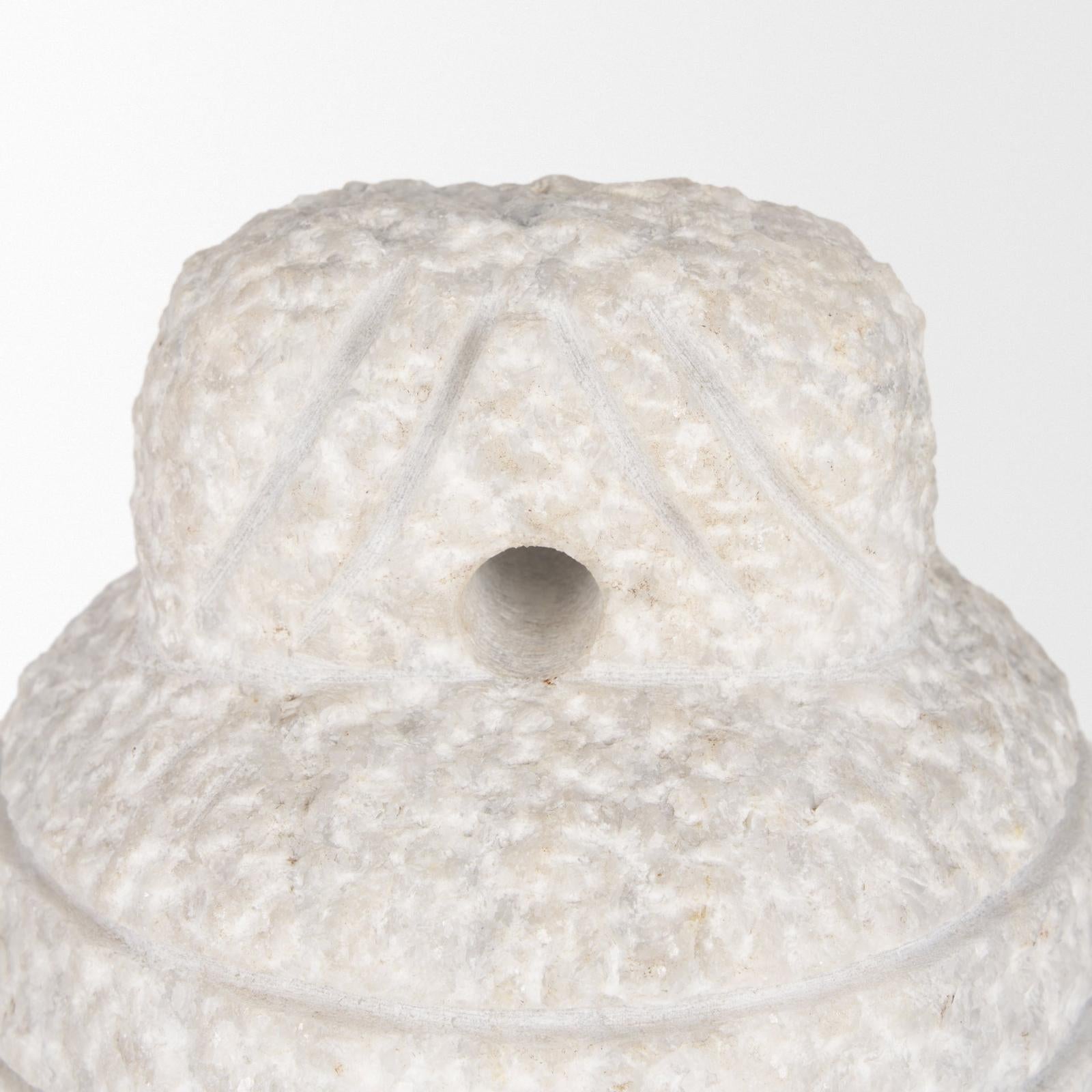 Mercana Irina White Marble Door Stopper