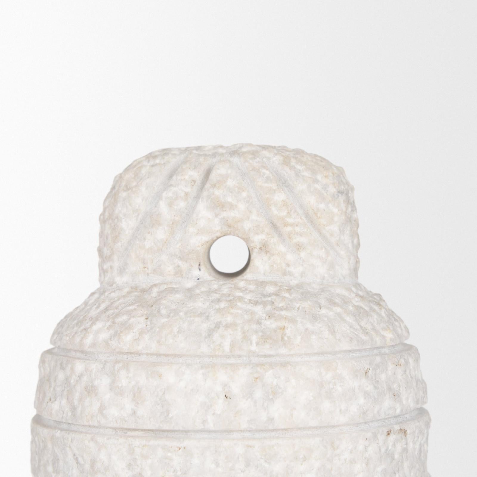 Mercana Irina White Marble Door Stopper
