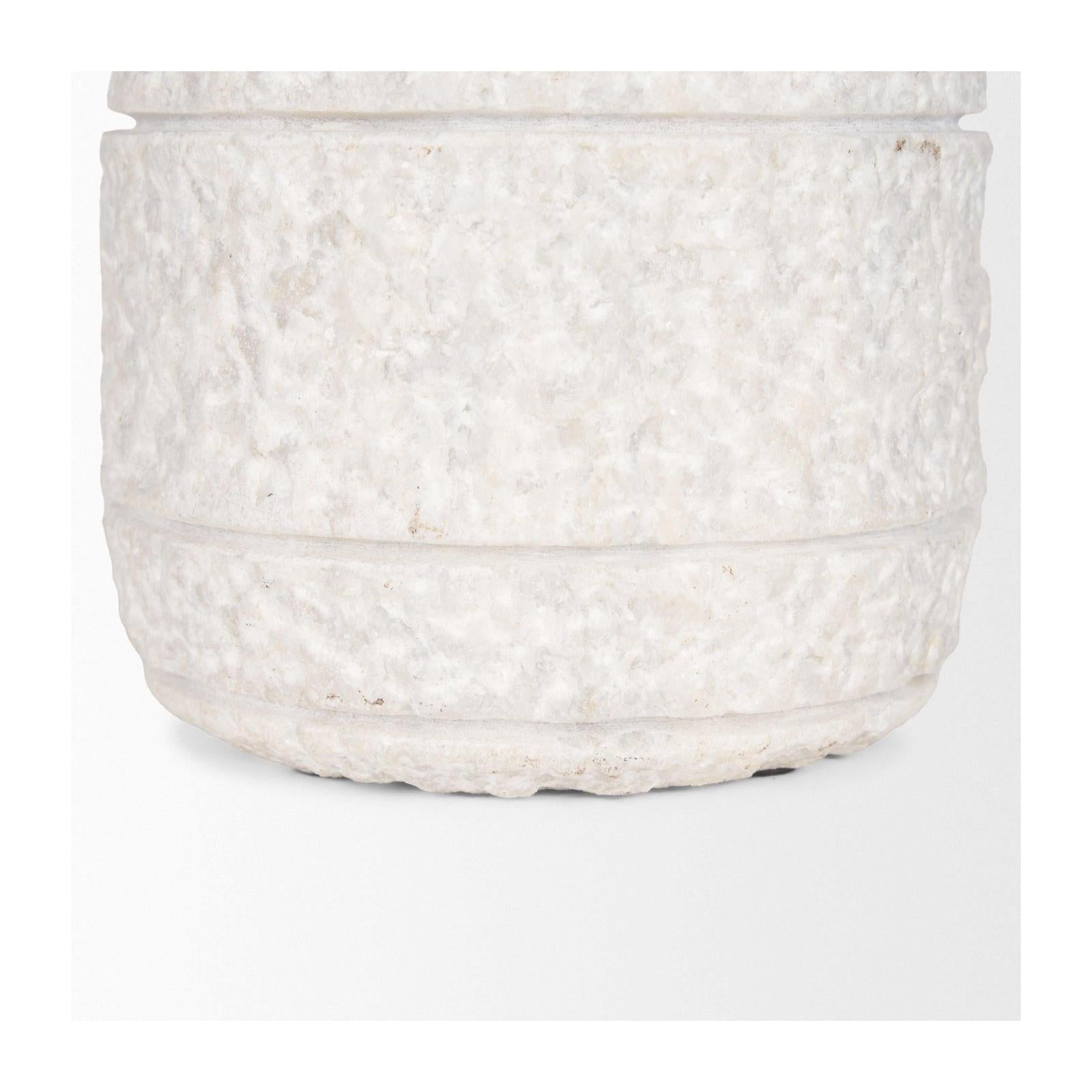 Mercana Irina White Marble Door Stopper