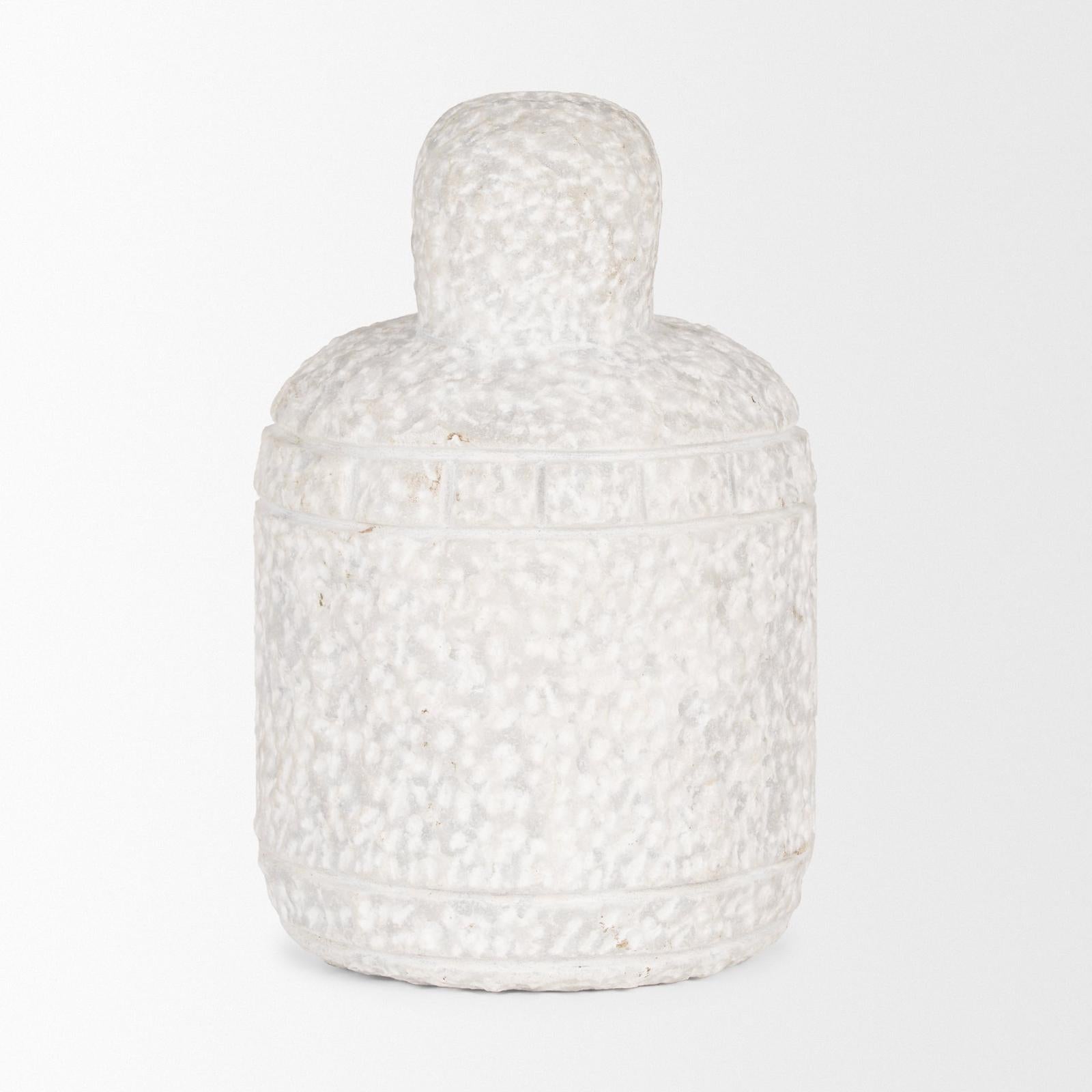 Mercana Irina White Marble Door Stopper