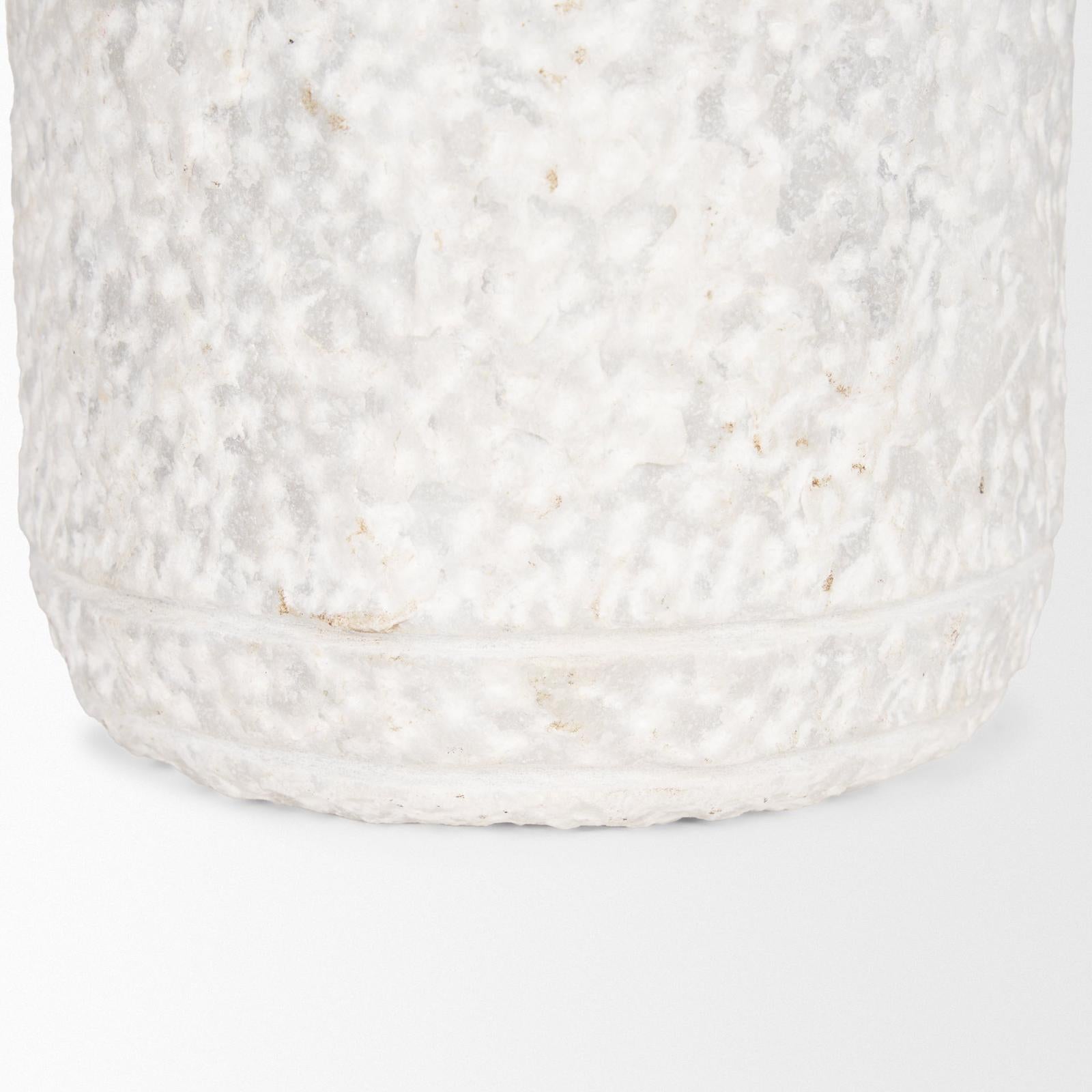 Mercana Irina White Marble Door Stopper