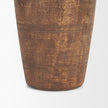 Mercana Porta Medium Brown Reclaimed Wooden Pot