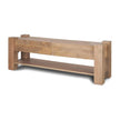 Mercana Beth Light Brown Wood Media Console