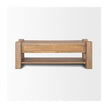 Mercana Beth Light Brown Wood Media Console