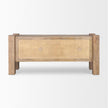 Mercana Beth Light Brown Wood w/ 3 Doors Sideboard