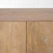 Mercana Beth Light Brown Wood w/ 3 Doors Sideboard