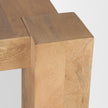 Mercana Beth Light Brown Wood Rectangular Dining Table