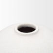Mercana Karakum White Textured Ceramic Vase