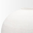 Mercana Karakum White Textured Ceramic Vase