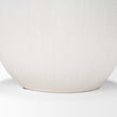 Mercana Karakum White Textured Ceramic Vase