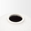 Mercana Karakum White Textured Ceramic Vase